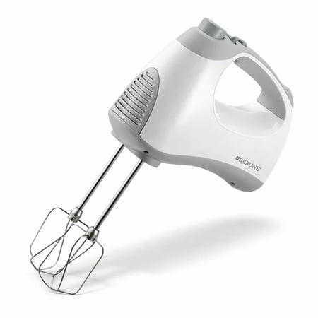 مضرب كيك كهربائي 200 واط 5 سرعات تيربو لخلط الكيك بسرعة