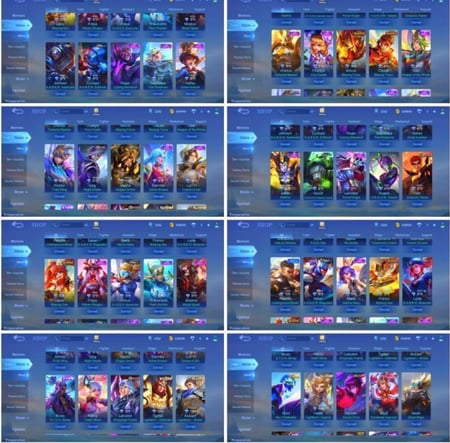 حساب موبايل ليجيند 368 سكن !