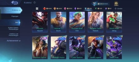 حساب موبايل ليجيند فل ابطال !