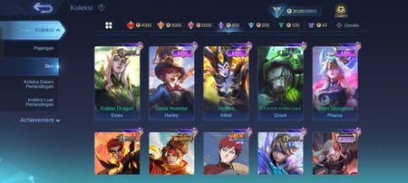 حساب موبايل ليجند 181 سكن !