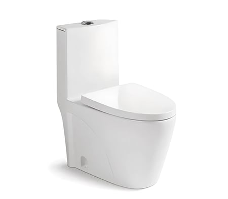 كرسي افرنجي أرضي ابيض– تصميم عصري وسهل التنظيف