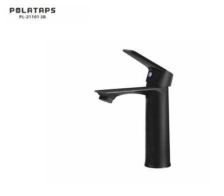 خلاط مغسلة اسود من POLATAPS