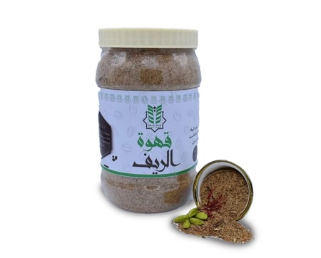 قهوة الريف مخلوطة بالهيل والزعفران