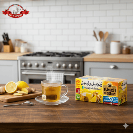 زنجبيل وليمون – أعشاب العطار