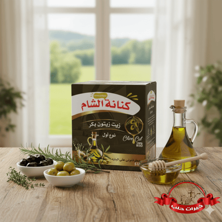 زيت زيتون بكر كنانة الشام – 10 لتر