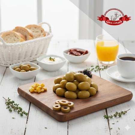 زيتون أخضر تفاحي - 1كجم