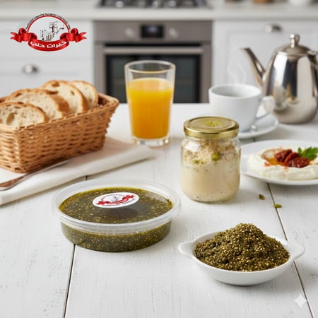 زيت وزعتر - / 120/جم تقريبا