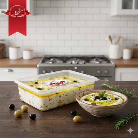 لبنة بالزيتون - / 250/جم تقريبا