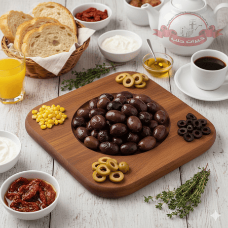 زيتون أسود سلقيني - 1 كجم