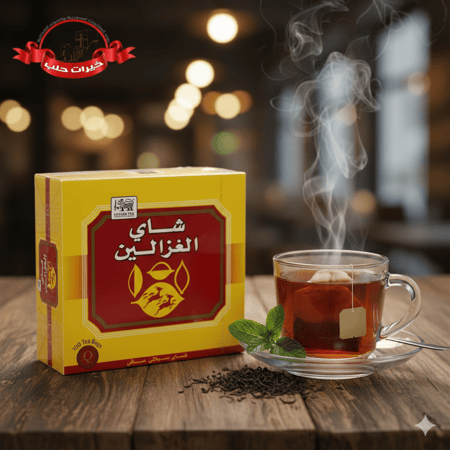 شاي الغزالين سيلاني اسود - 100 خيط