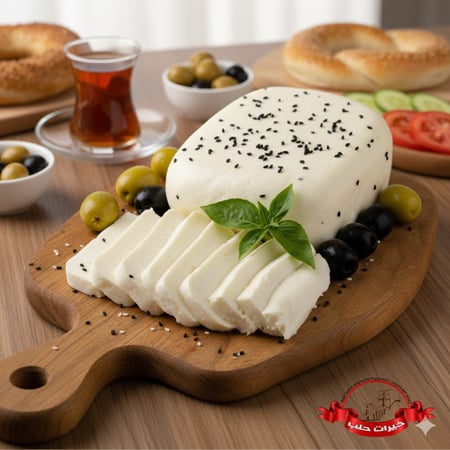 جبنة عكاوي سادة أو حبة بركة - 1كغ