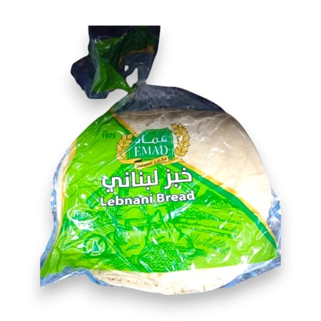 خبز لبناني العماد أبيض - رغيف كبير