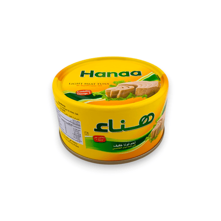لحم تونا خفيف هناء – 185 جم