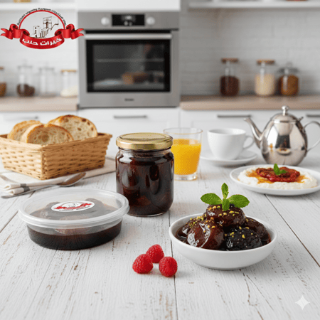 مربى البخارى والتوت - / 120/جم تقريبا