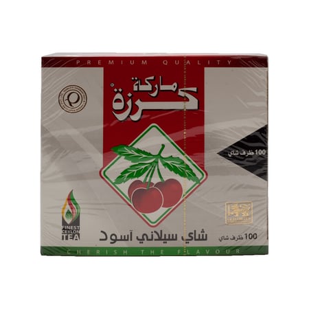 كرزة شاي سيلاني أسود – 100 ظرف