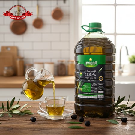 زيت زيتون بكر ممتاز – الجودي – 5 لتر