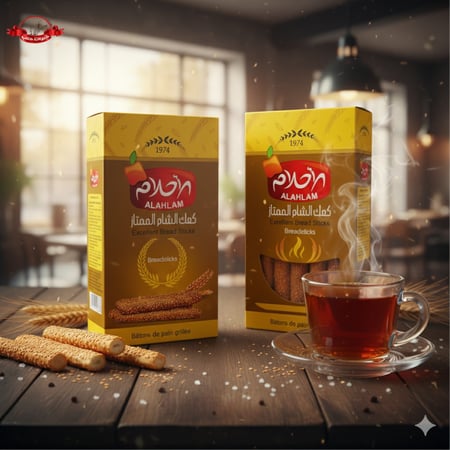 كعك شامي بالسمسم الممتاز – الأحلام 450 غرام