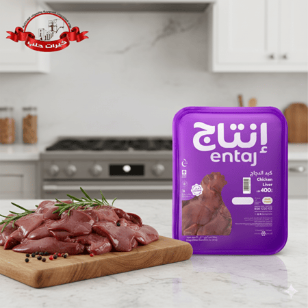 كبد الدجاج الإنتاج - 400 جرام