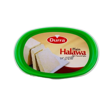 حلاوة طحينية سادة (Plain) – الدرة – 500 جم