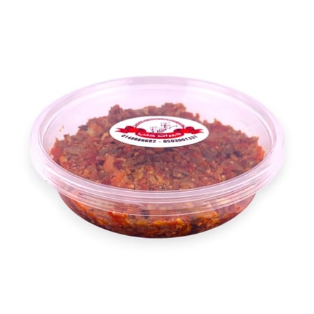 سلطة المكدوس - / 120/جم تقريبا