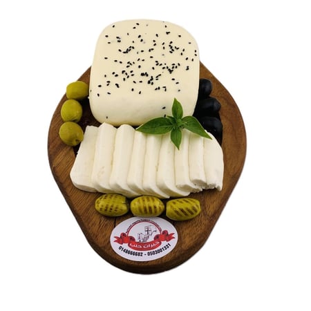 جبنة عكاوي سادة أو حبة بركة - 1كغ