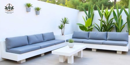 جلسة كبيرة للحوش والسطح