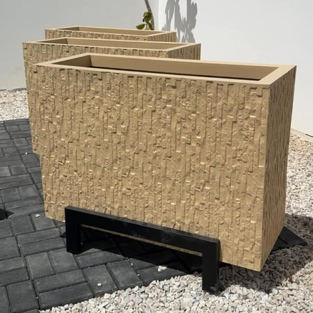 حوض فايبر حجري ارتفاع 70