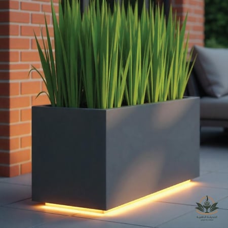 حوض للزراعة كبير مضئ 1.2م