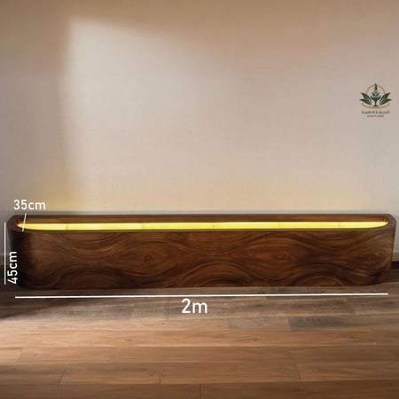 حوض زرع خارجي مضئ