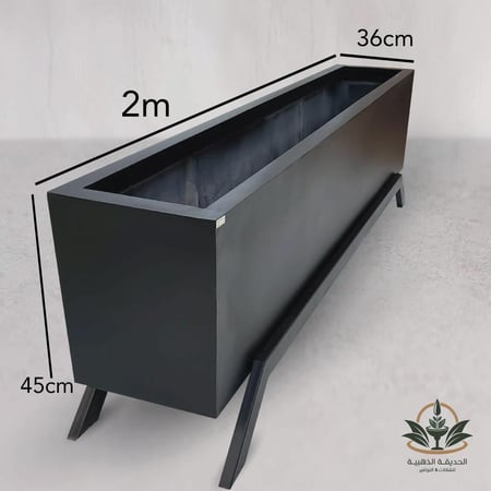 حوض زرع 2م مع قاعدة