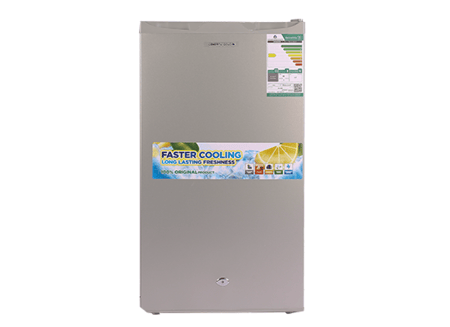 ثلاجة جنرال جولد باب واحد 3.3 قدم استيل