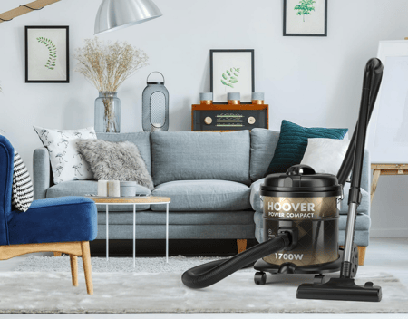 مكنسة برميل هوفر 15 لتر 1700 واط