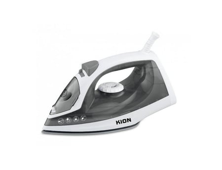 كاوية بخار كيون 380 مل 1.600 واط قاعدة سيراميك سلفر X ابيض