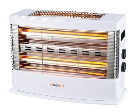 دفاية كهربائية كولين 1.800 واط 3 شمعة أبيض