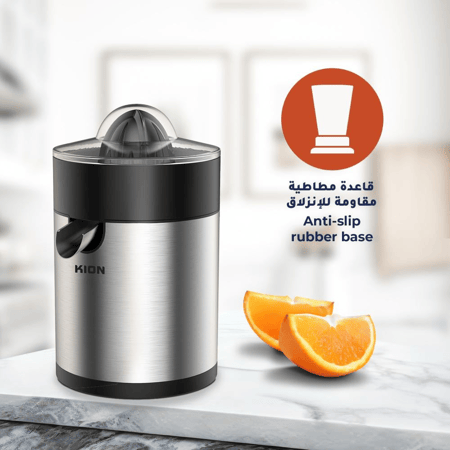عصارة حمضيات كيون 100 واط استيل