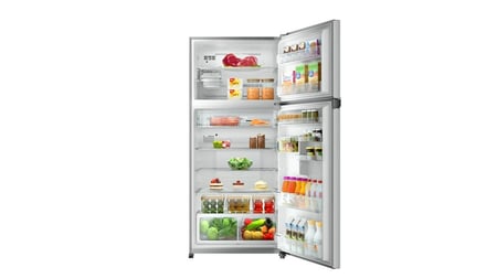 ثلاجة توشيبا سعة الثلاجة 15.7 قدم سعة المجمد 5.8 قدم استيل انفرتر (تايلاندي)