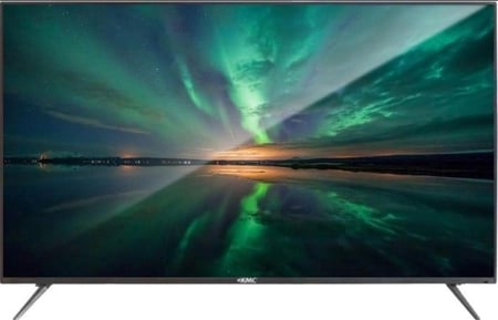 تلفزيون سمارت كيه ام سي، 50 بوصة، 4K، اندرويد 14، 2 ريموت، KMC50US24 - اسود