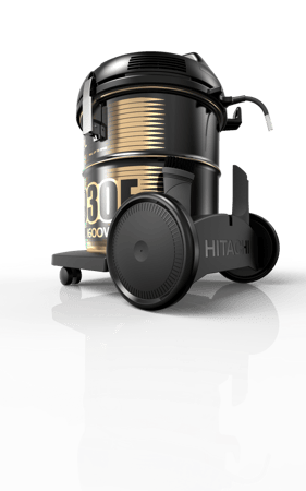 مكنسة برميل هيتاشي 12 لتر 1600وات (أسـود)