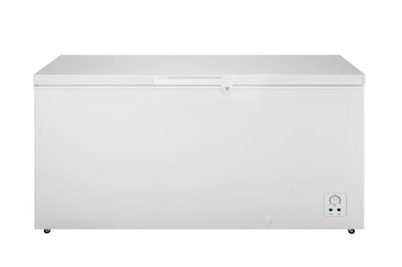فريزر مسطح هايسنس 420 لتر ابيض