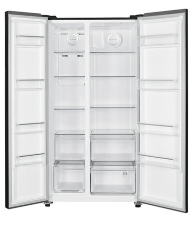 ثلاجة دولابي 2 باب فالكون سعة الثلاجة 12.1 قدم المجمد 6.3 قدم استيل