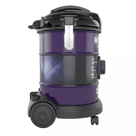 مكنسة برميل هوفر 2300 واط 22 لتر ازرق * اسود