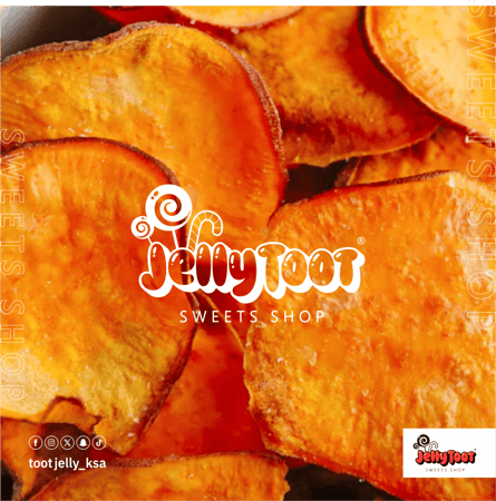 رقائق البطاطا الحلوه