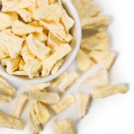 أناناس مجفف بالتبريد