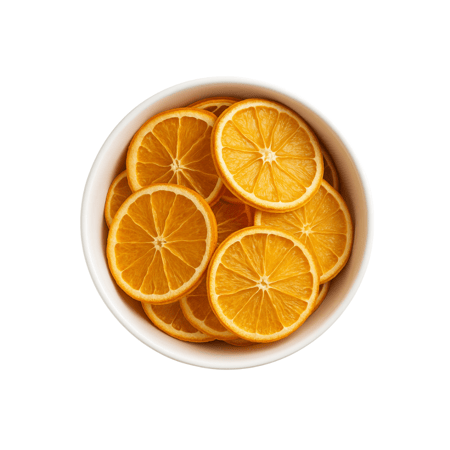 برتقال مجفف بالتبريد