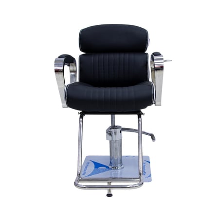 بلاك كرسي تجميل متعدد الاستخدامات ابيض و اسود BX-3079A-1 -
