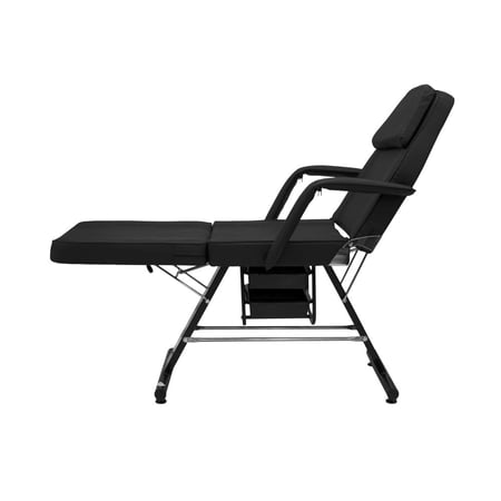 سرير مساج مع كرسي ستول وتجميل لون أسود 3359A