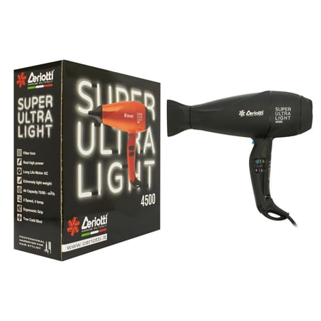 سيريوتي سوبر الترا لايت مجفف شعر 4500 اسود