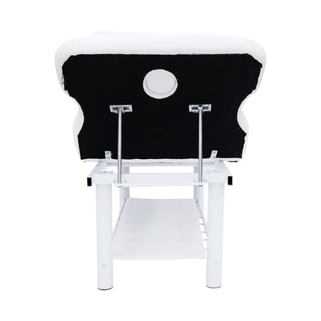 جلوبال ستار سرير مساج حديد رف كامل 2266- ابيض