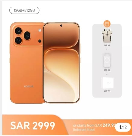 HONOR 600 Pro 12GB+512GB Dual Card