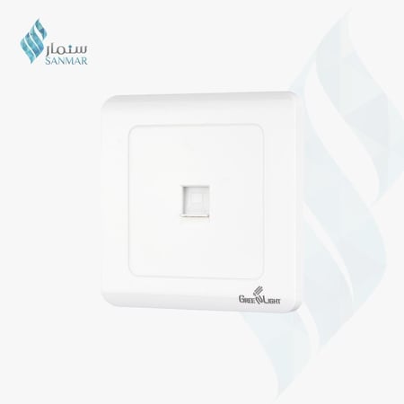 فيش شبكة كمبيوتر أبيض كلاسيك 7x7